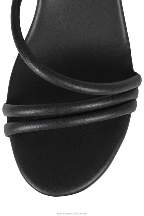 vrouwen Jeffrey Campbell mamba zwart V2LZ950 platform sandaal