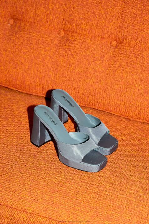 vrouwen Jeffrey Campbell negentig donkergrijze faille V2LZ1015 platform sandaal