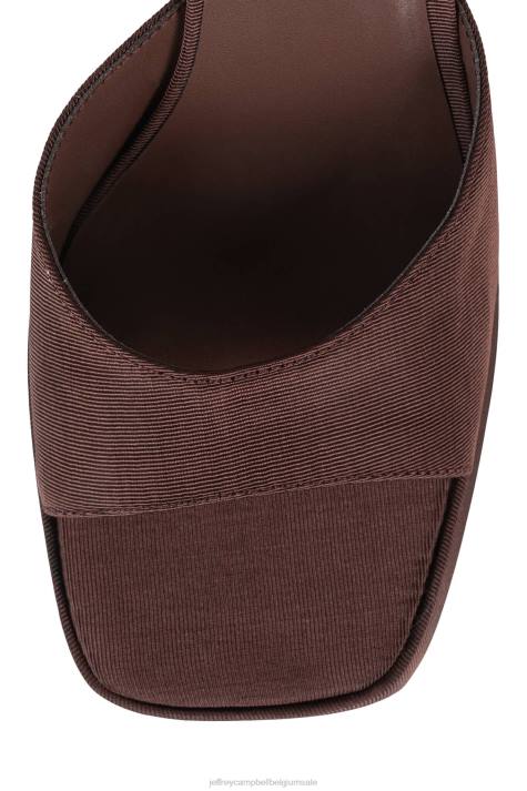 vrouwen Jeffrey Campbell negentig lichtbruine faal V2LZ1017 platform sandaal