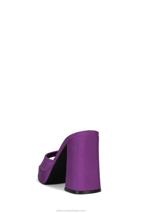 vrouwen Jeffrey Campbell negentig paars mislukt V2LZ1016 platform sandaal