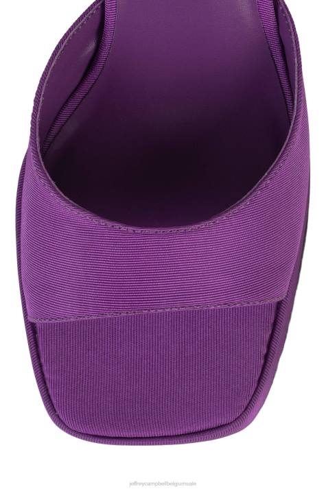 vrouwen Jeffrey Campbell negentig paars mislukt V2LZ1016 platform sandaal
