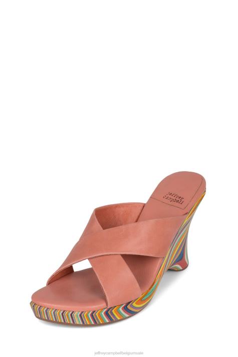 vrouwen Jeffrey Campbell paradijs roze V2LZ1185 platform sandaal