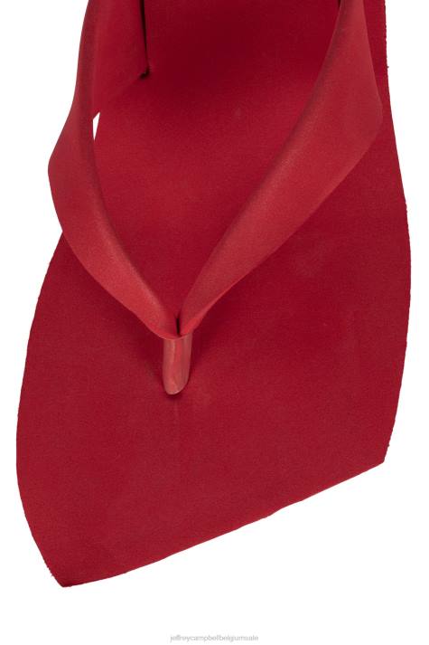 vrouwen Jeffrey Campbell y2k rood Wit V2LZ1201 platform sandaal