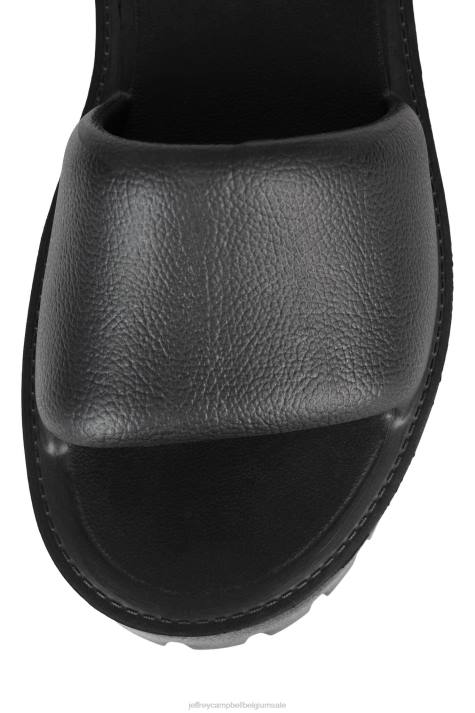 vrouwen Jeffrey Campbell zomer zwart V2LZ17 platform sandaal