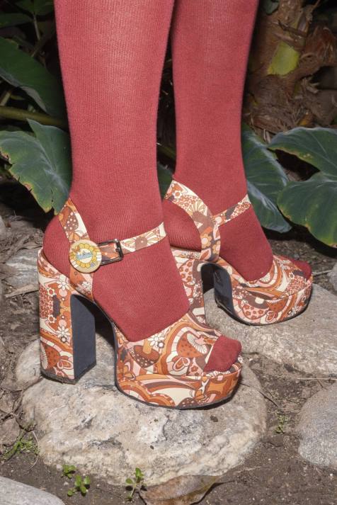 vrouwen Jeffrey Campbell zomers-3 multi paddestoel V2LZ1084 platform sandaal