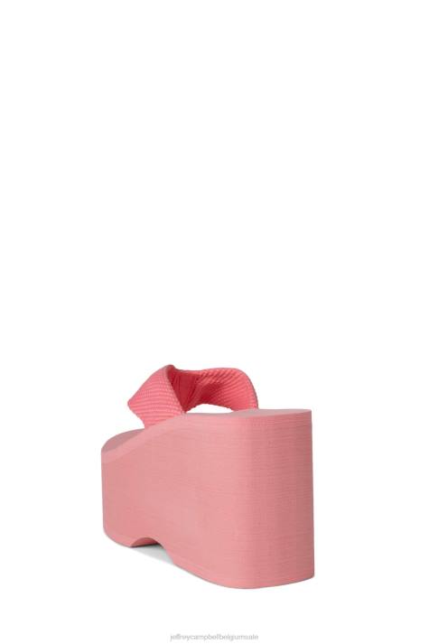 vrouwen Jeffrey Campbell zwaaien roze V2LZ148 platform sandaal