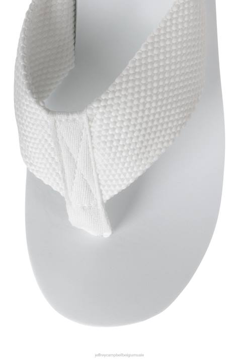 vrouwen Jeffrey Campbell zwaaien wit V2LZ150 platform sandaal