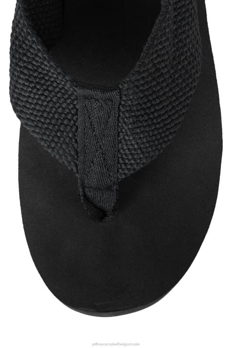 vrouwen Jeffrey Campbell zwaaien zwart V2LZ151 platform sandaal